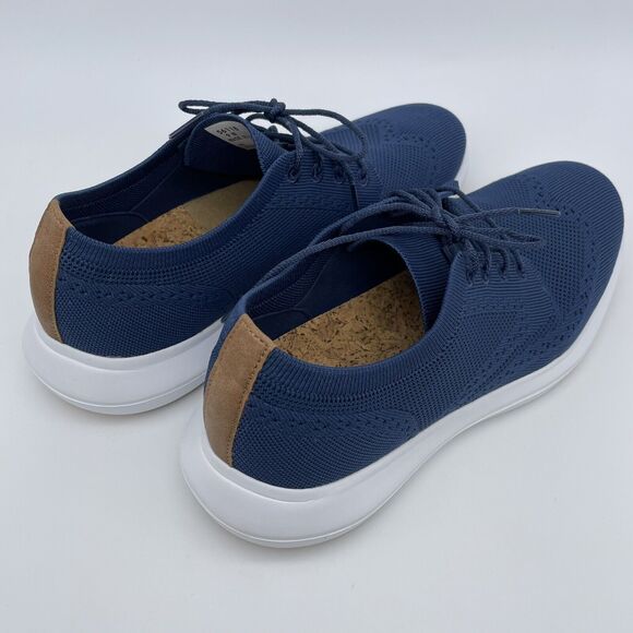 FootJoy Flex LE2 Golf Shoes Men’s Size 9M Blue Brown Style 56118 Comfort Leisure - Picture 14 of 16